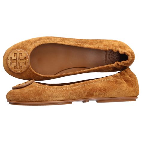 Tory Burch suede Minnie flats